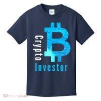 Crypto Investor, Satoshi, Bitcoin, Blockchain, Cryptocurrency, DeFi, BTC Kids T-Shirt thumb 0