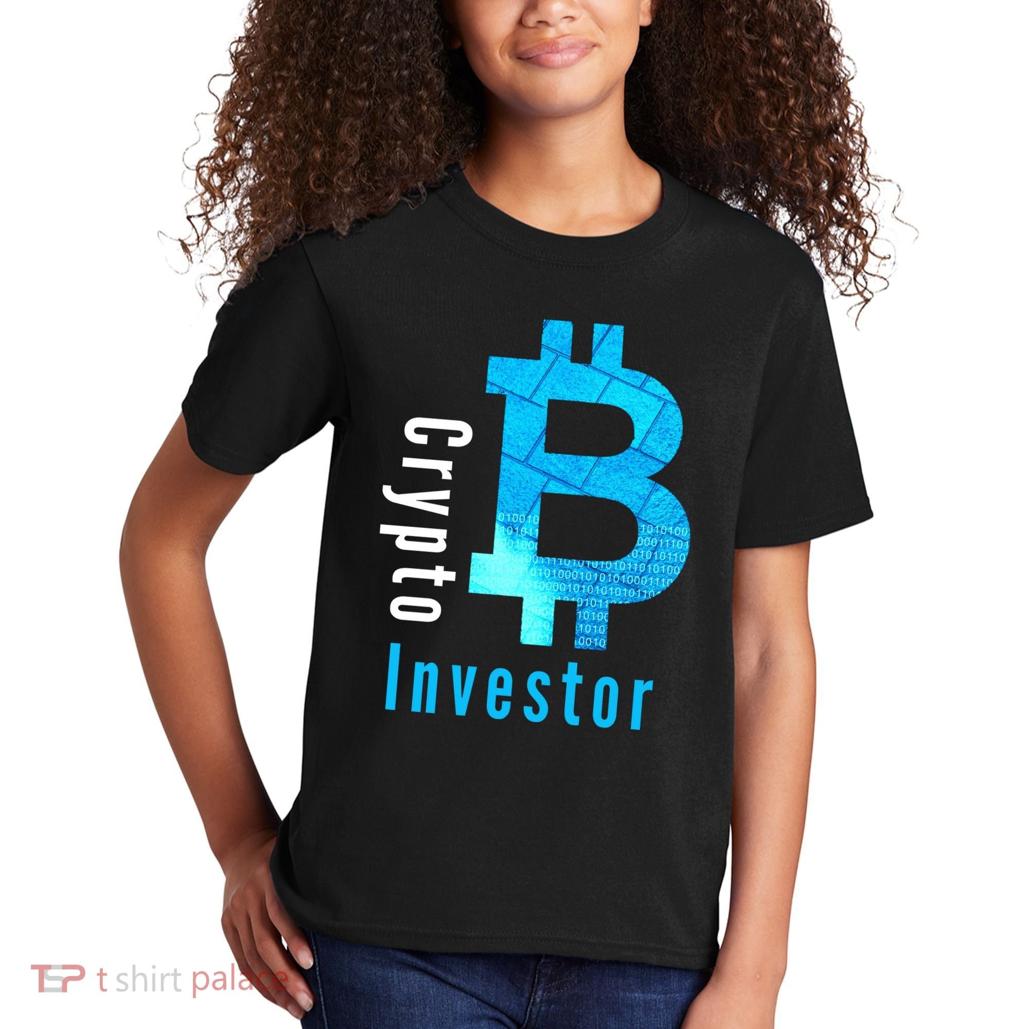 Crypto Investor, Satoshi, Bitcoin, Blockchain, Cryptocurrency, DeFi, BTC Kids T-Shirt