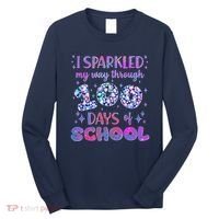 Cute I Sparkled My Way Through Days Of School Long Sleeve Shirt thumb 0