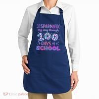 Cute I Sparkled My Way Through Days Of School Apron thumb 2