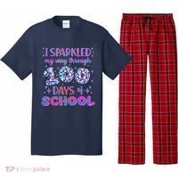 Cute I Sparkled My Way Through Days Of School Pajama Set thumb 0