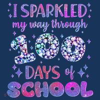 Cute I Sparkled My Way Through Days Of School Women's Hoodie thumb 2