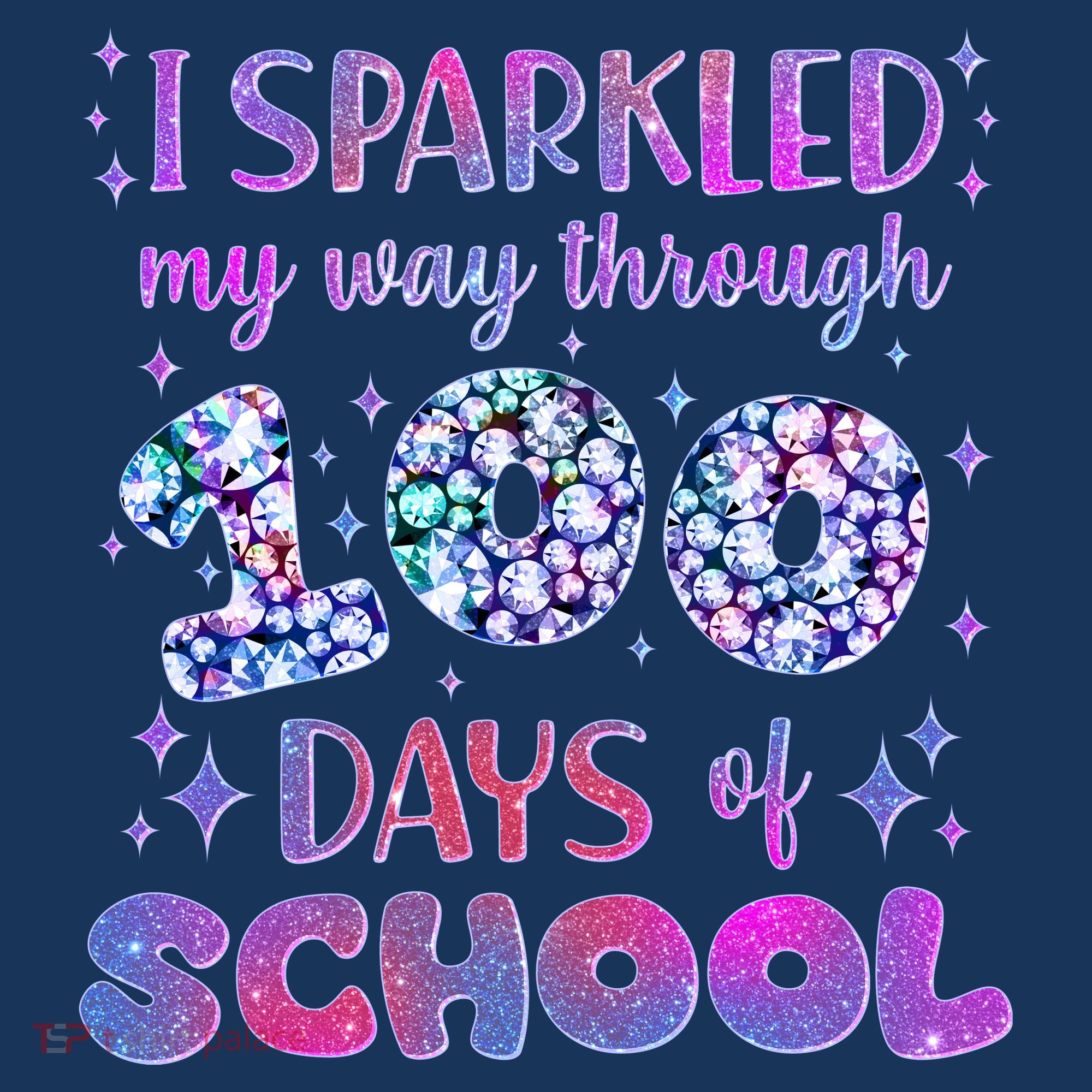 Cute I Sparkled My Way Through Days Of School Women's Hoodie