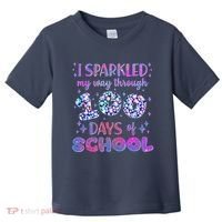 Cute I Sparkled My Way Through Days Of School Toddler T-Shirt thumb 0