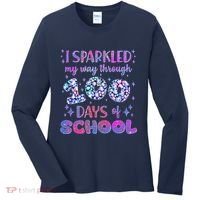 Cute I Sparkled My Way Through Days Of School Women's Long Sleeve Shirt thumb 0