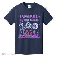 Cute I Sparkled My Way Through Days Of School Kids T-Shirt thumb 0