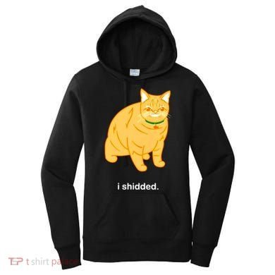 Cat I Shidded Shirt Women's Hoodie