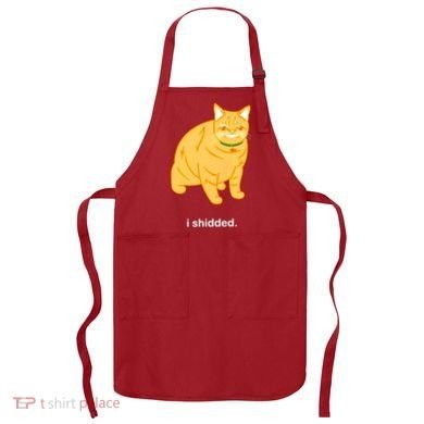 Cat I Shidded Shirt Apron