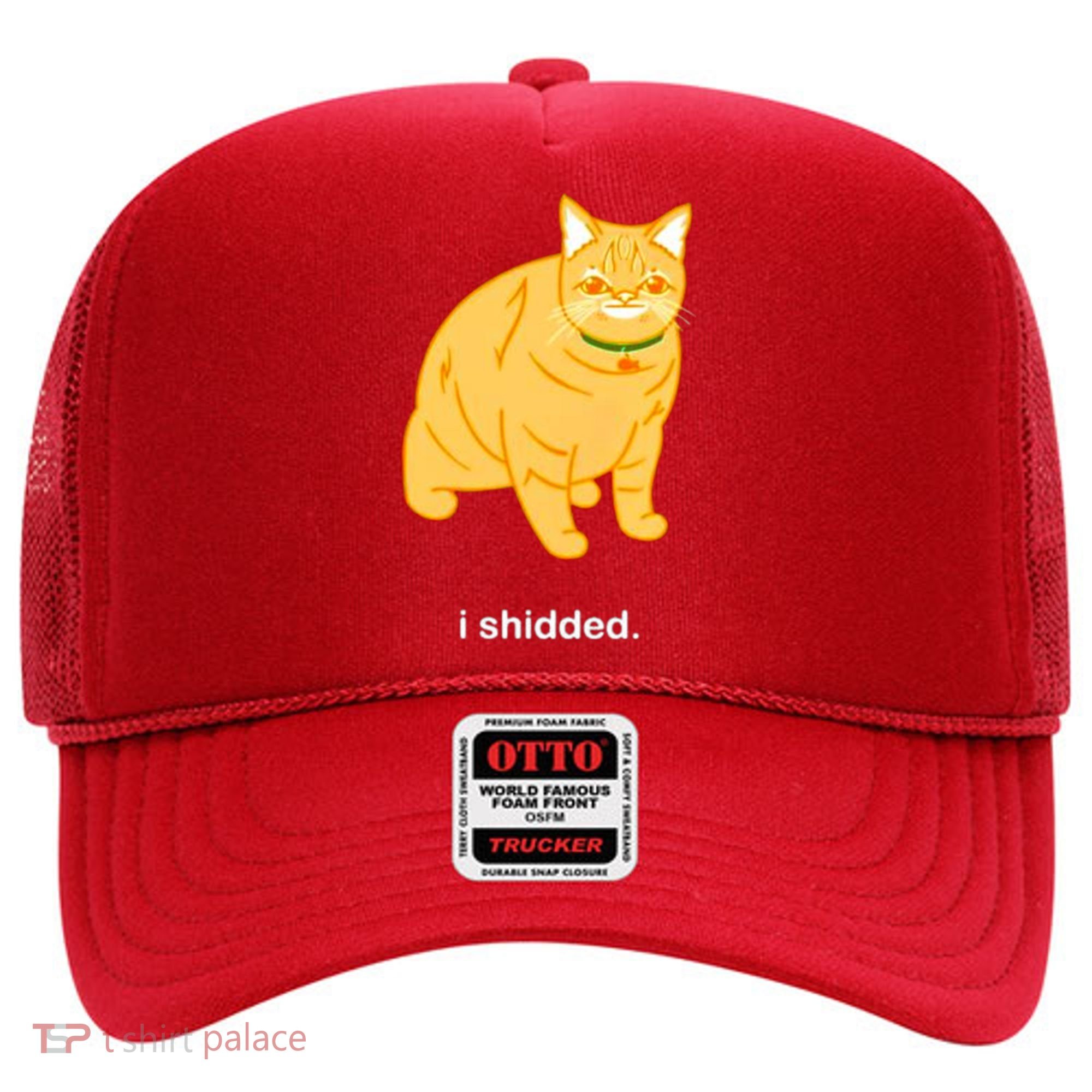 Cat I Shidded Shirt Hat