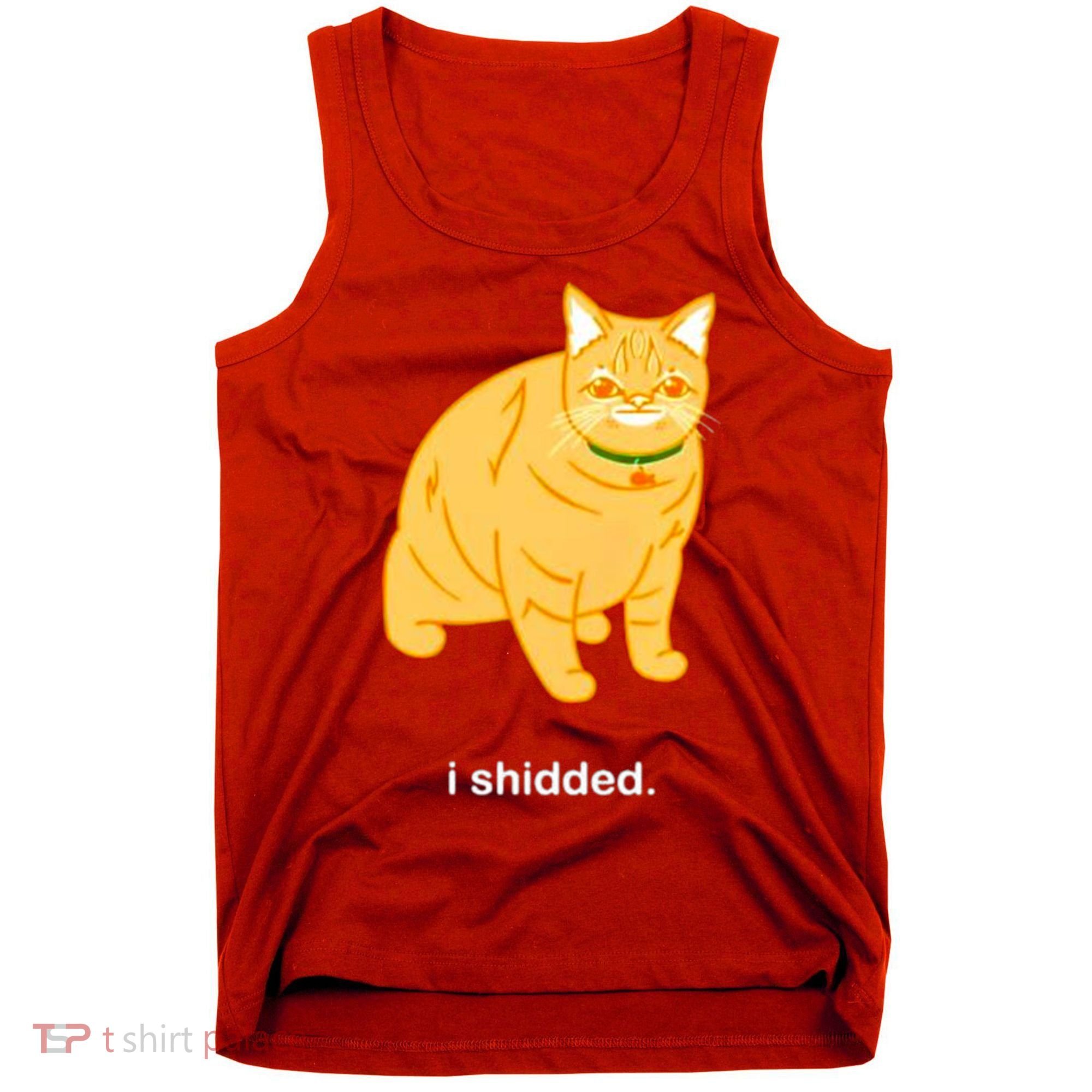 Cat I Shidded Shirt Tank Top