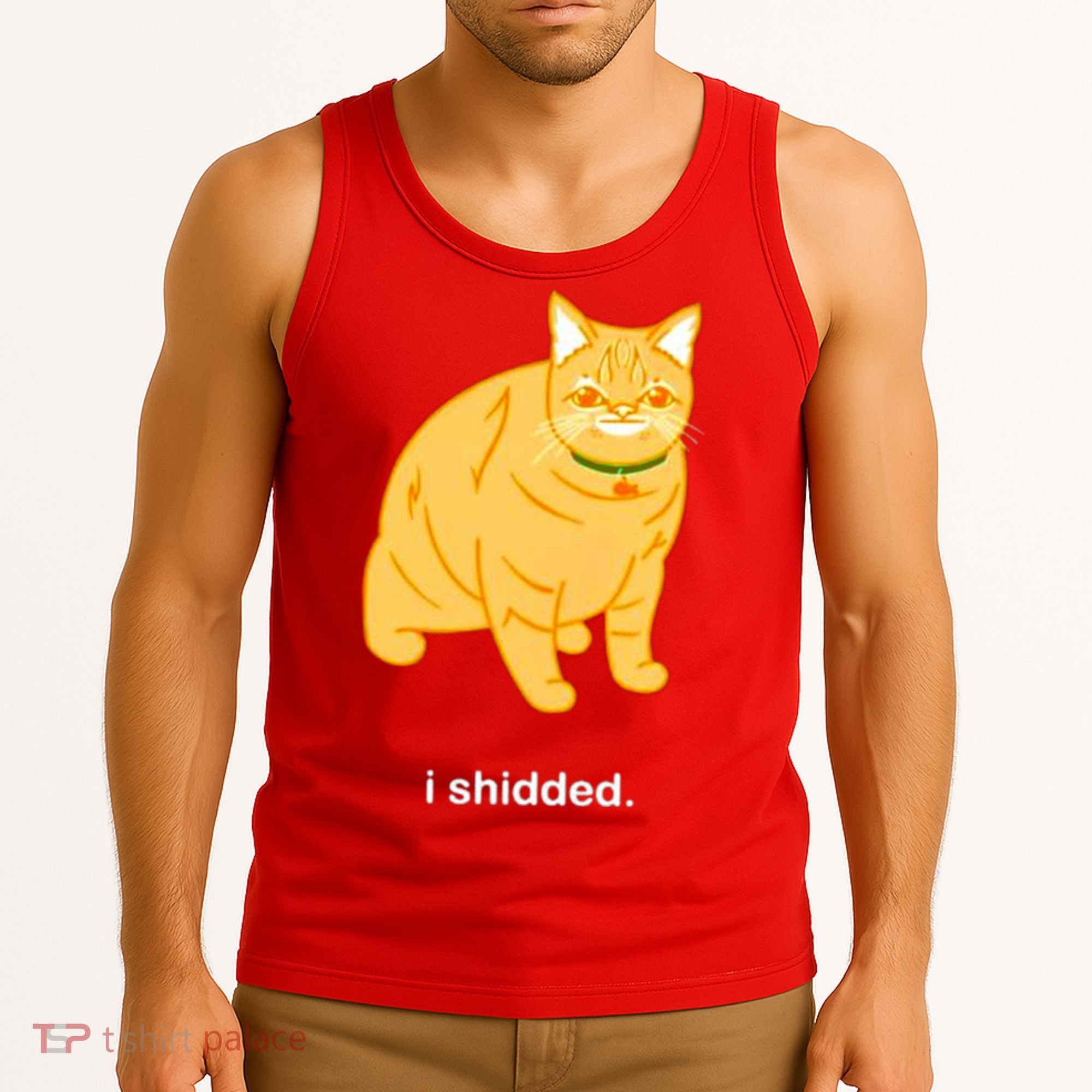 Cat I Shidded Shirt Tank Top