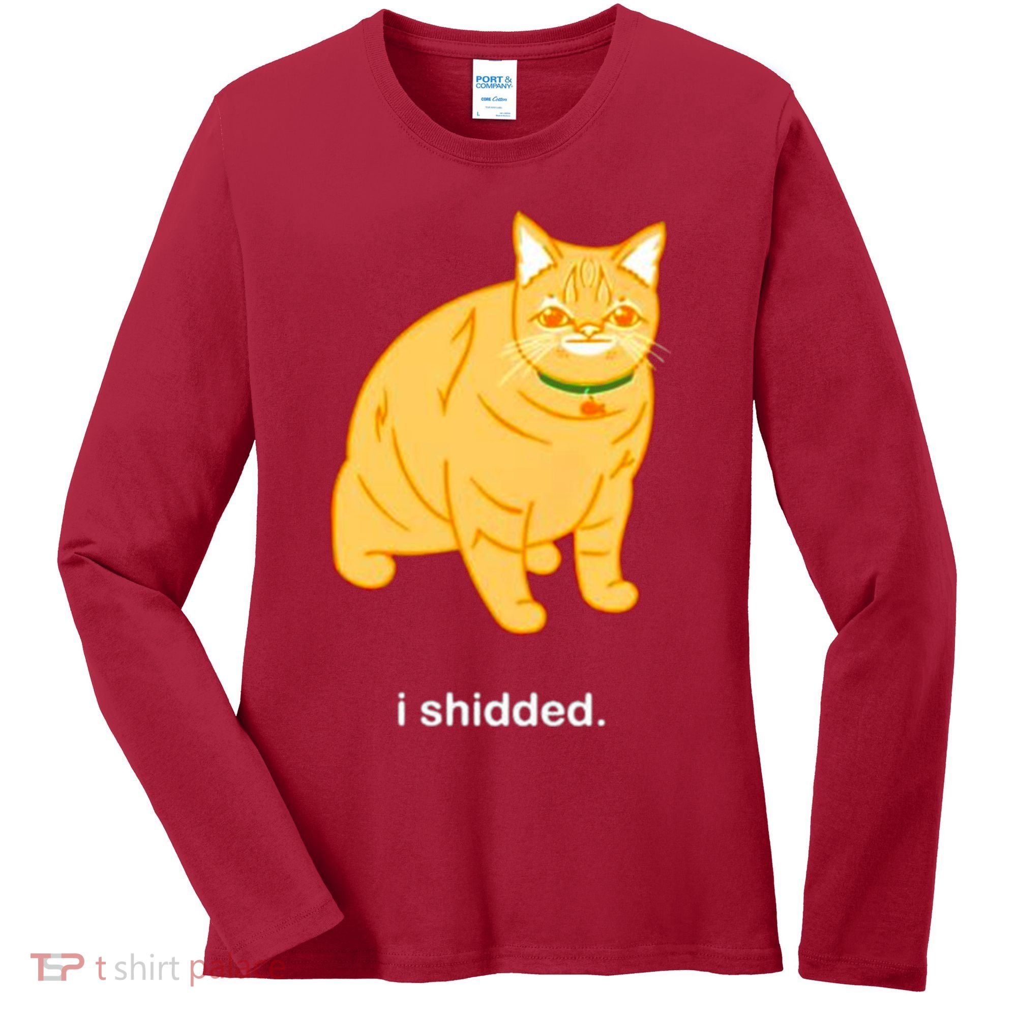 Cat I Shidded Shirt Women's Long Sleeve Shirt