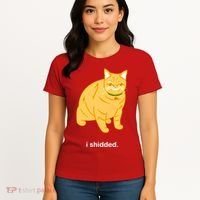 Cat I Shidded Shirt Women's T-Shirt thumb 4