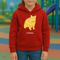 Cat I Shidded Shirt Kids Hoodie thumb 3