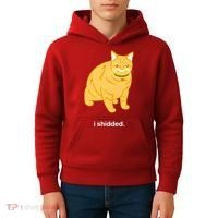 Cat I Shidded Shirt Kids Hoodie thumb 4