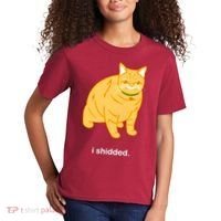 Cat I Shidded Shirt Kids T-Shirt thumb 2