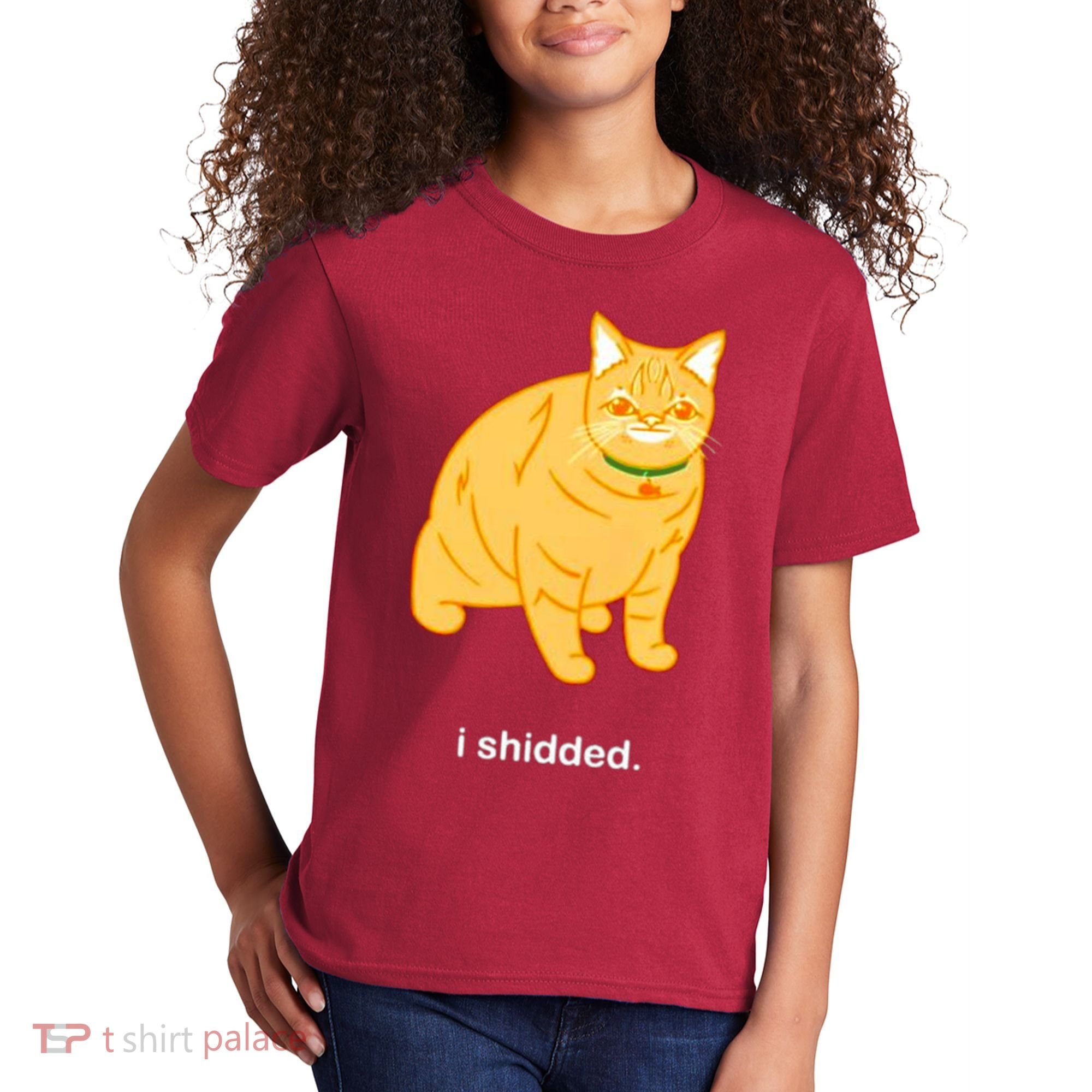 Cat I Shidded Shirt Kids T-Shirt