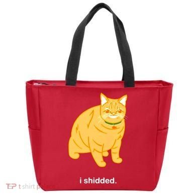 Cat I Shidded Shirt Tote Bag