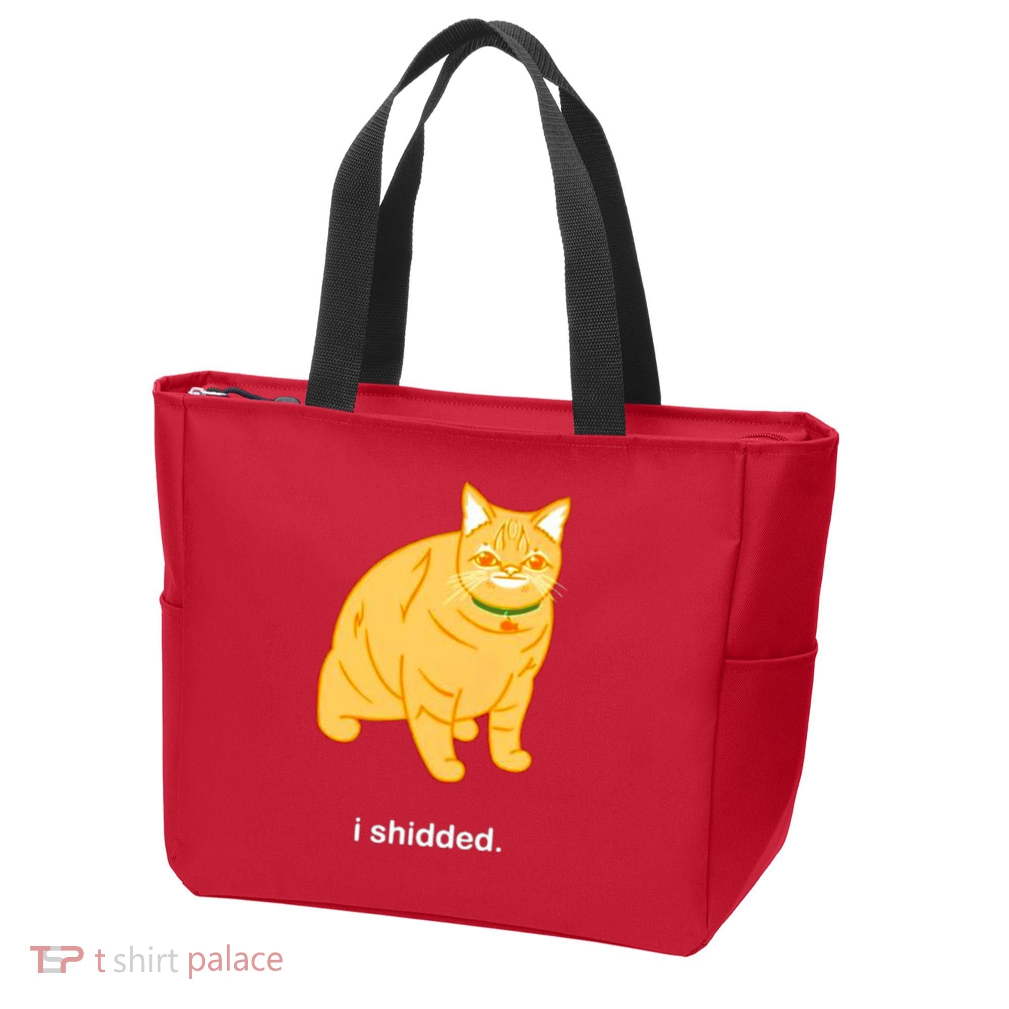 Cat I Shidded Shirt Tote Bag