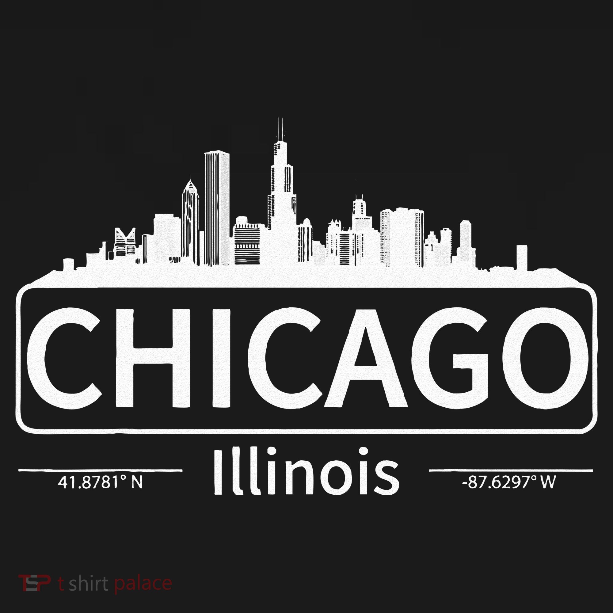 Chicago Illinois Skyline Travel To Chicago Love Hoodie