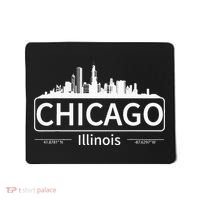 Chicago Illinois Skyline Travel To Chicago Love Mousepad thumb 0