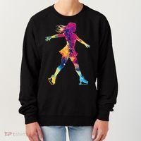Cute Ice Skating Skater Figure Skating Women's Sweatshirt thumb 0