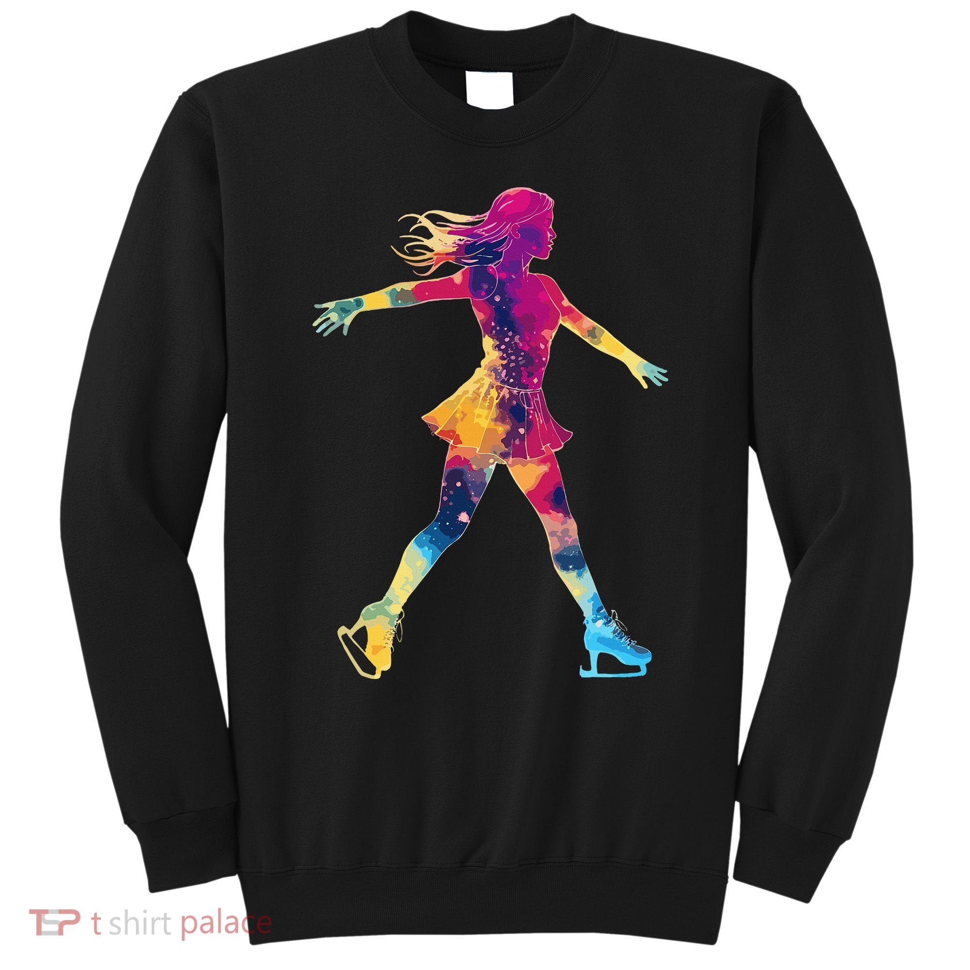 Cute Ice Skating Skater Figure Skating Sweatshirt
