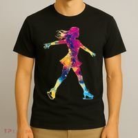 Cute Ice Skating Skater Figure Skating T-Shirt thumb 3