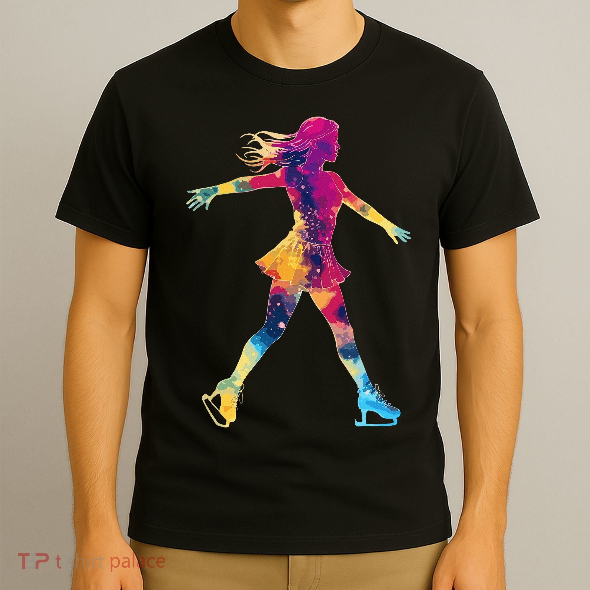 Cute Ice Skating Skater Figure Skating T-Shirt