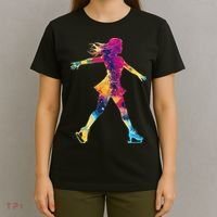 Cute Ice Skating Skater Figure Skating T-Shirt thumb 4
