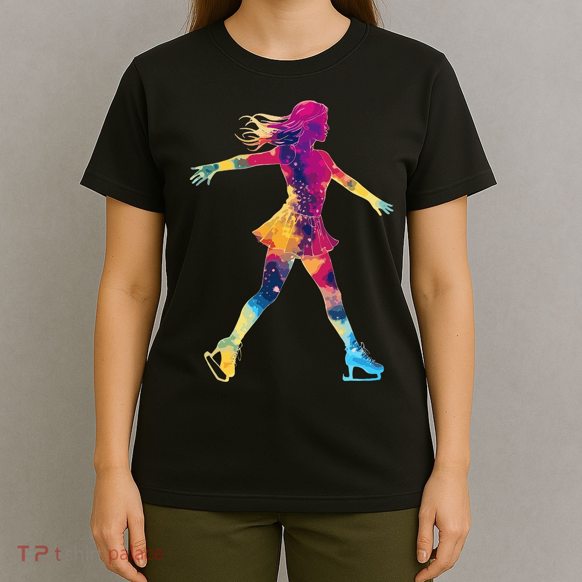 Cute Ice Skating Skater Figure Skating T-Shirt