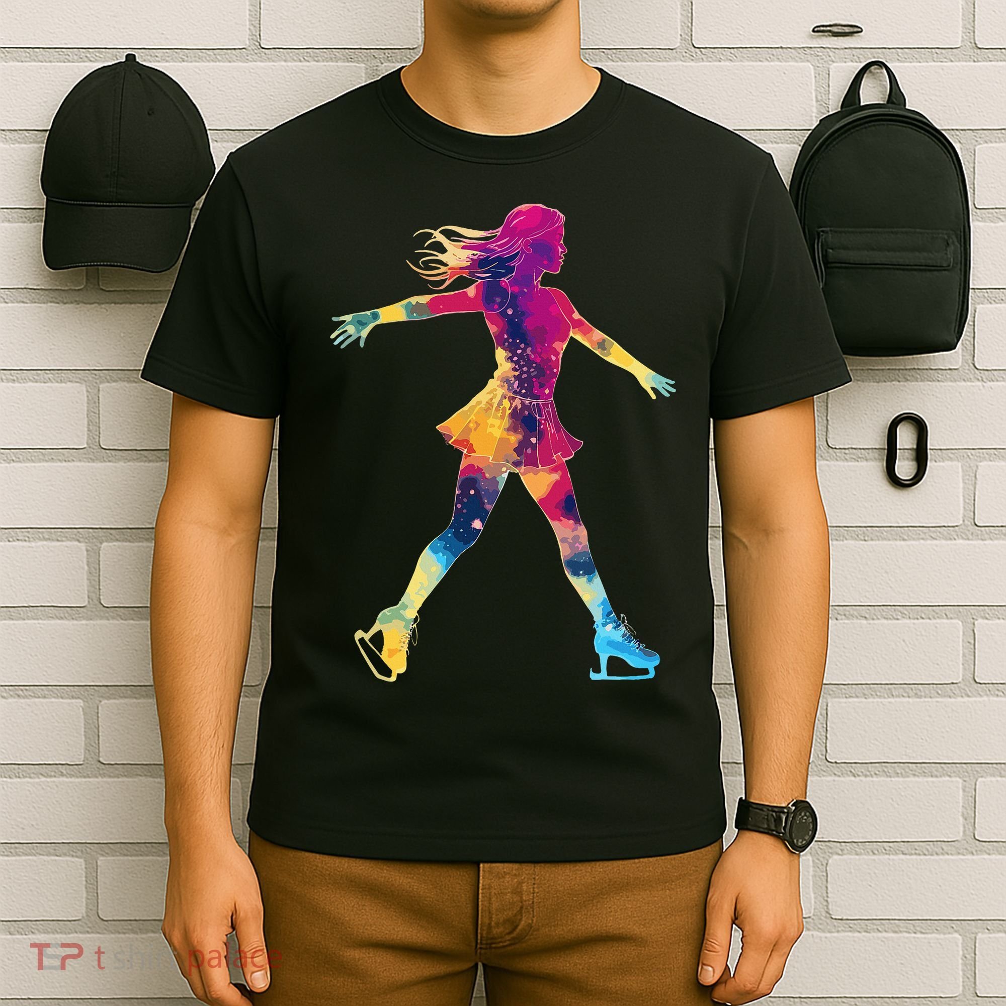 Cute Ice Skating Skater Figure Skating T-Shirt