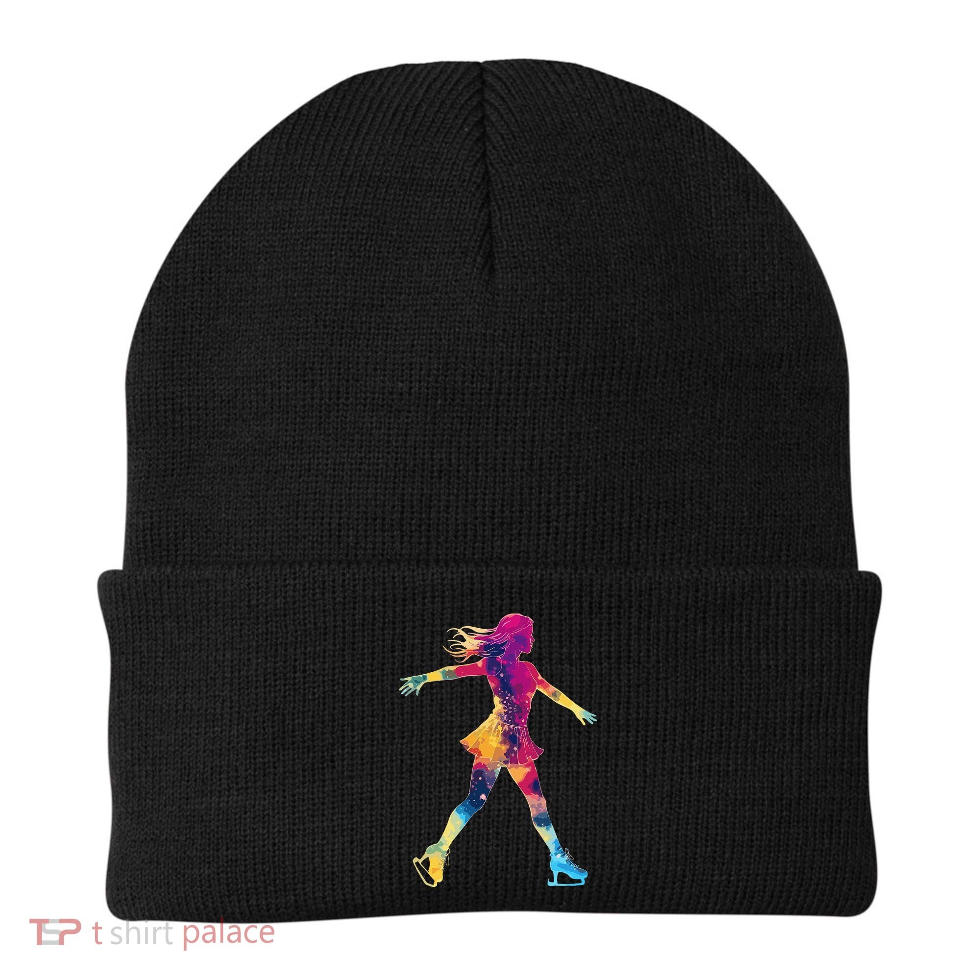 Cute Ice Skating Skater Figure Skating Beanie