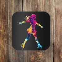 Cute Ice Skating Skater Figure Skating Coaster thumb 0