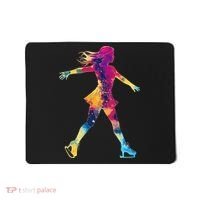 Cute Ice Skating Skater Figure Skating Mousepad thumb 0
