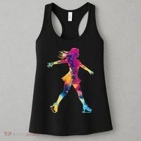 Cute Ice Skating Skater Figure Skating Women's Tank Top thumb 3
