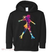 Cute Ice Skating Skater Figure Skating Toddler Hoodie thumb 0