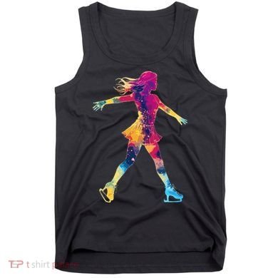 Cute Ice Skating Skater Figure Skating Tank Top