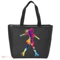 Cute Ice Skating Skater Figure Skating Tote Bag thumb 0
