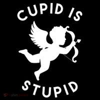 Cupid Is Stupid Anti Valentine Toddler Hoodie thumb 2