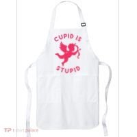 Cupid Is Stupid Anti Valentine Apron thumb 0