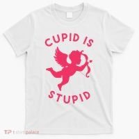 Cupid Is Stupid Anti Valentine T-Shirt thumb 0
