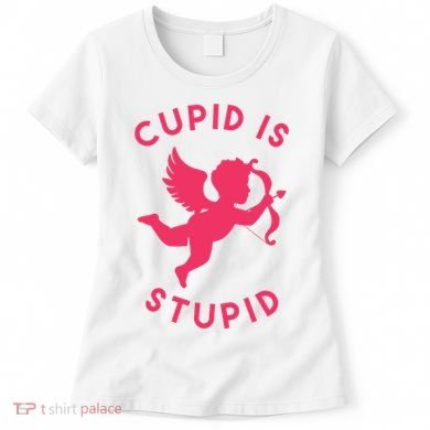 Cupid Is Stupid Anti Valentine Women's T-Shirt