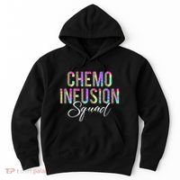 Chemo Infusion Squad Leopard Tie Dye Chemo Infusion Nurse Hoodie thumb 0