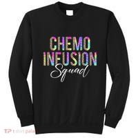 Chemo Infusion Squad Leopard Tie Dye Chemo Infusion Nurse Sweatshirt thumb 0