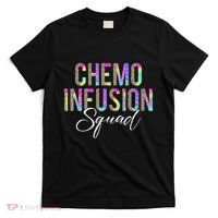 Chemo Infusion Squad Leopard Tie Dye Chemo Infusion Nurse T-Shirt thumb 0
