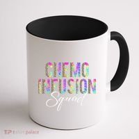 Chemo Infusion Squad Leopard Tie Dye Chemo Infusion Nurse Coffee Mug thumb 1