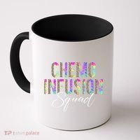Chemo Infusion Squad Leopard Tie Dye Chemo Infusion Nurse Coffee Mug thumb 0