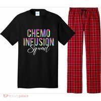 Chemo Infusion Squad Leopard Tie Dye Chemo Infusion Nurse Pajama Set thumb 0