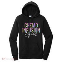 Chemo Infusion Squad Leopard Tie Dye Chemo Infusion Nurse Women's Hoodie thumb 0